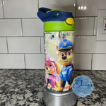 Load image into Gallery viewer, Blue/Green 12 oz. Kids Tumbler
